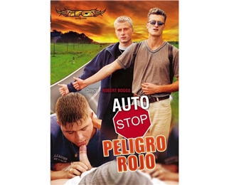 AUTO STOP PELIGRO ROJO
