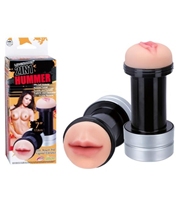 Doble Masturbador Boca-Vagina 2x1 Hummer