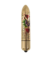 Vibrador Gold Metallic Tatoo 
