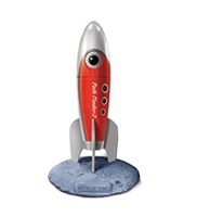 Masajeador Retro Pocket Rocket Rojo