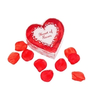 Corazón Pétalos de Rosa