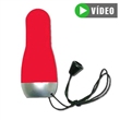 Pene y Plug Discretion Rojo